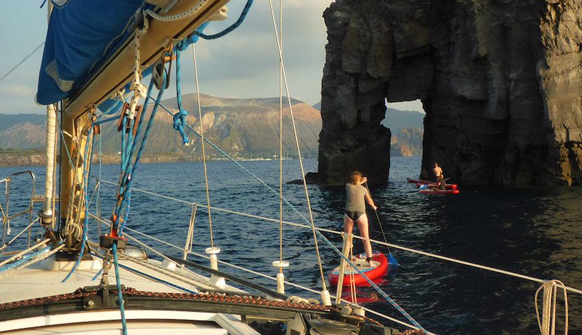 corsi di vela in sicilia: Isole Eolie