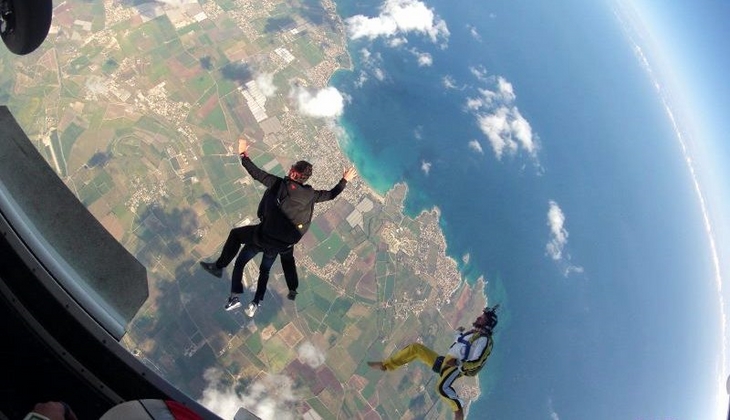 paracadutismo in Sicilia