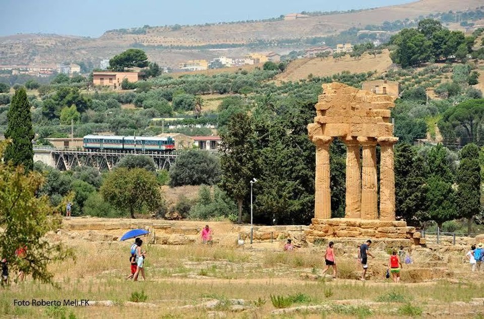 Agrigento percorsi - parco ferroviario Agrigento