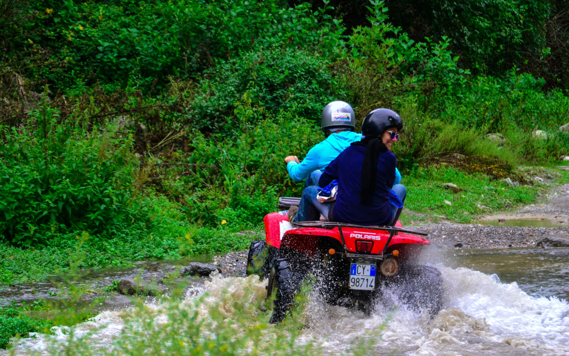 Tour in quad alle Gole dell'Alcantara