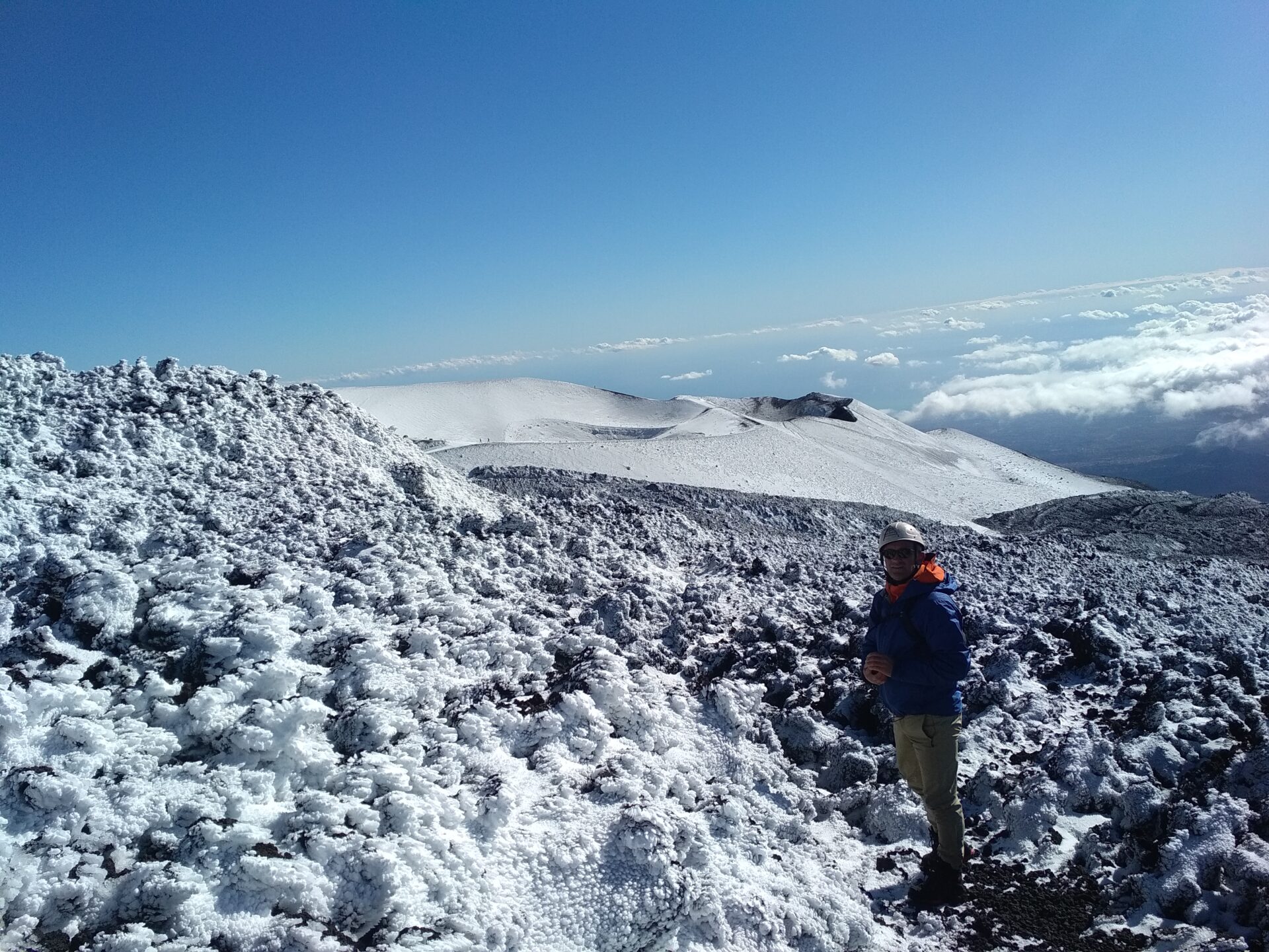 etna in inverno