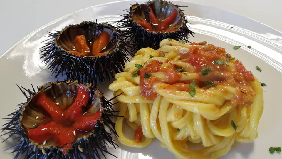 Sapori siciliani: pasta con i ricci