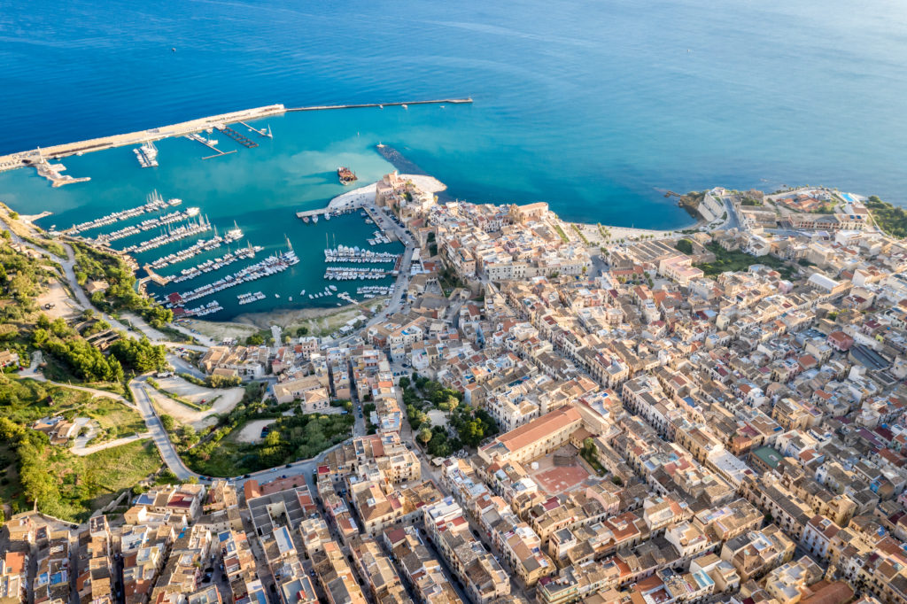 Castellammare del golfo località siciliana vicino Palermo