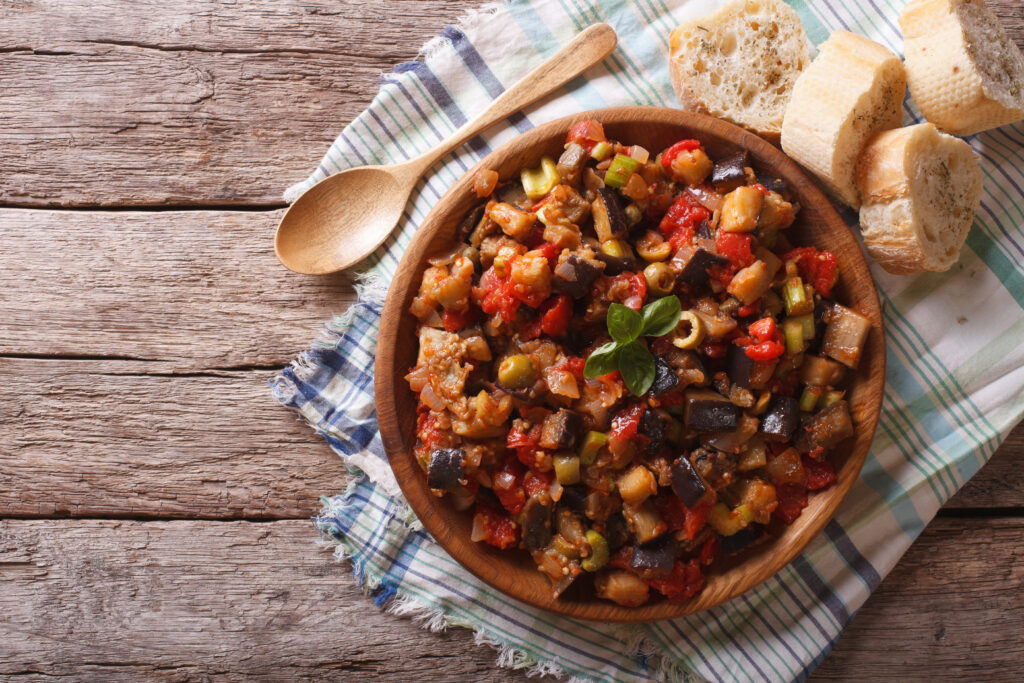 storia della caponata piatto tipico siciliano the most famous Arab-influenced dishes is caponata