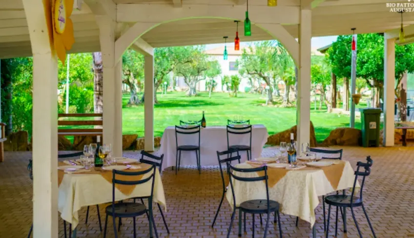 pranzo fattoria esterno