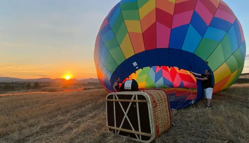 аренда воздушного шара полет на воздушном шаре отдых на сицилии пейзажи