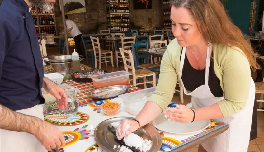 Lezione di cucina a Taormina