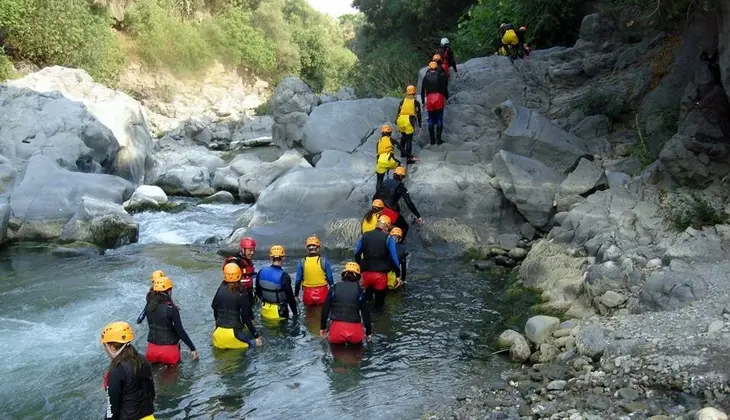 rafting sicilia