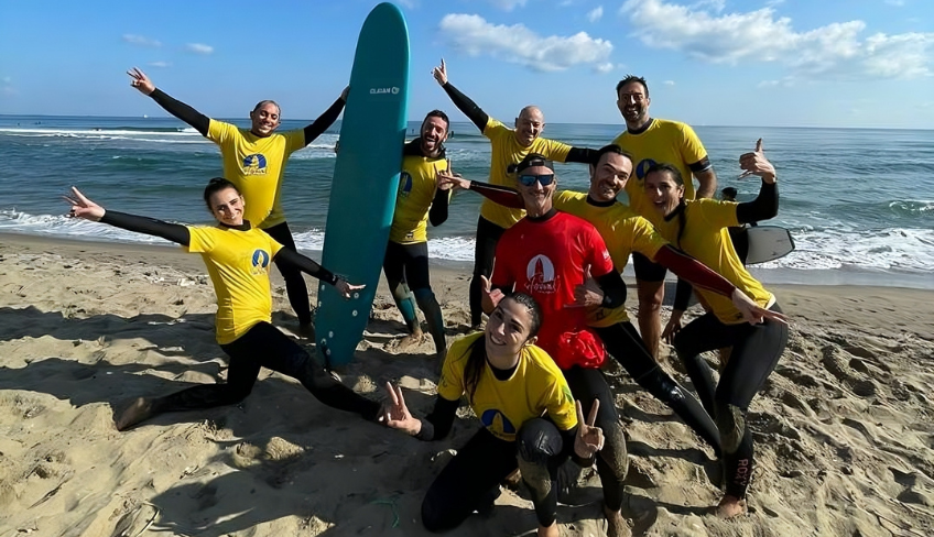 короткий курс серфинга на сицилии спорт море сицилии водный спорт