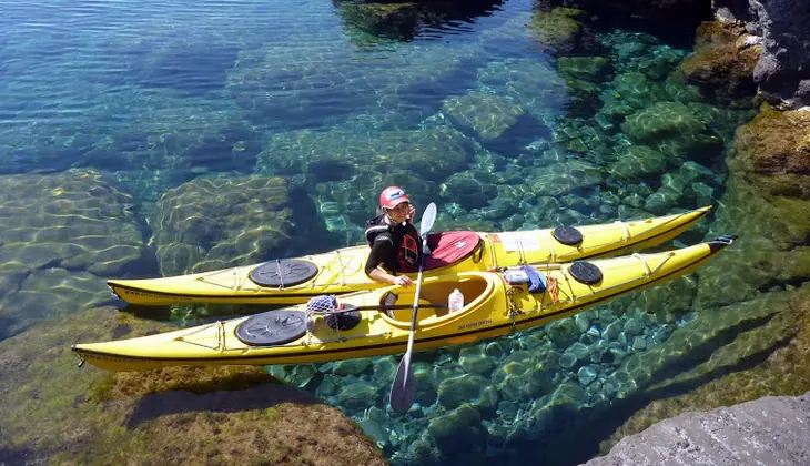 Sport & Adventure Holiday in Sicily -Kayak in Italy