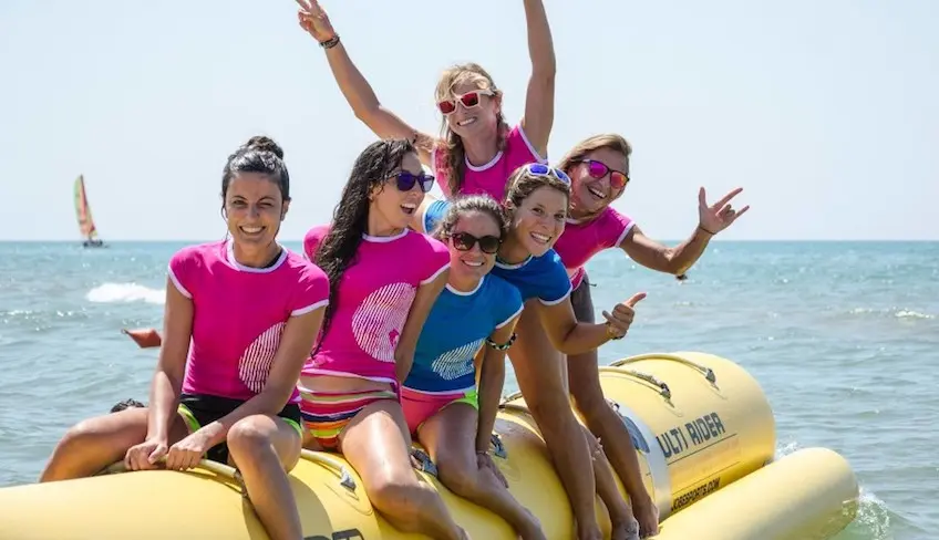 Sport & Adventure Holiday in Sicily -Banana Boat