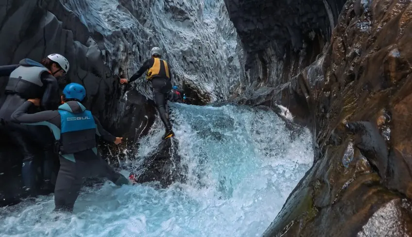 Alcantara Gorge Sizilien