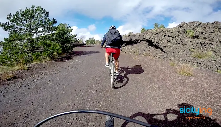 etna mtb biking in sicily